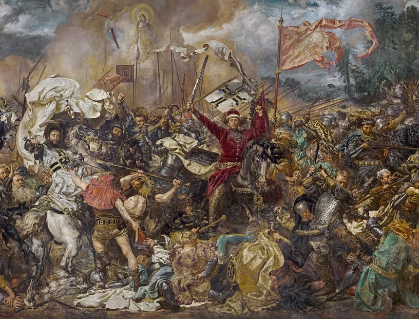 Jan_Matejko,_Bitwa_pod_Grunwaldem „Bogurodzica”