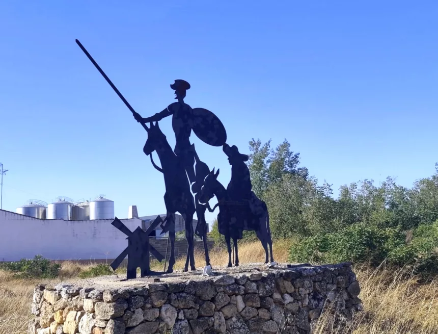 Don Kichot SanchoP Camino Levante dzień 12