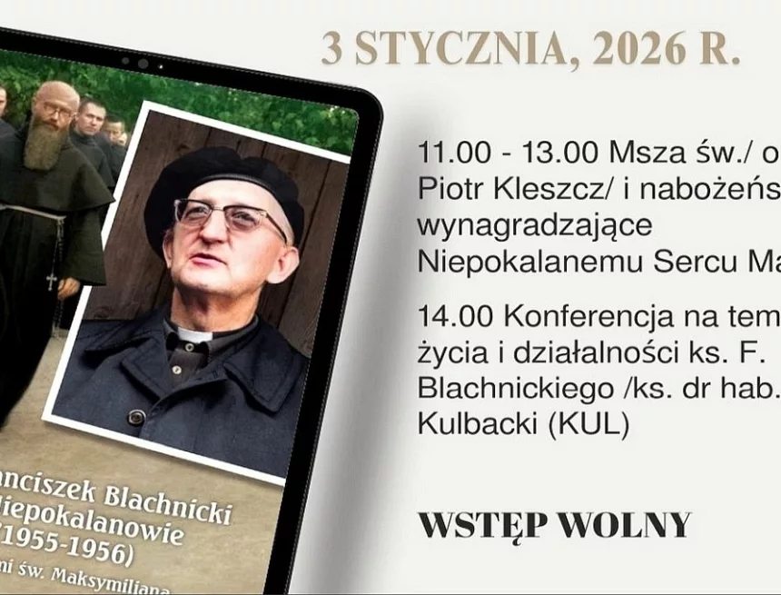 Blachnicki w Niepokalanowie 55-56 Styczniowe „Oddaj się Maryi” (temat: ks. Blachnicki)