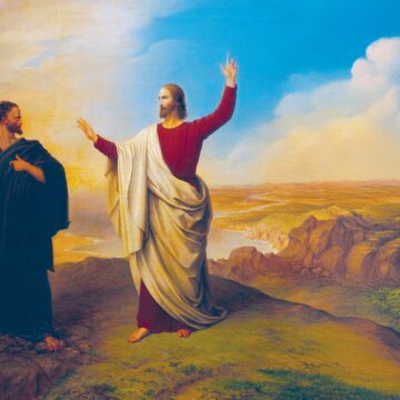 Kuszenie Jezusa Chrystusa, Schnorr von Carolsfeld, 1847