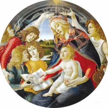 Madonna DEL MAGNIFICAT, Sandro Botticelli, 1481 / fot. wikimedia commons Madonna DEL MAGNIFICAT, Sandro Botticelli, 1481 / fot. wikimedia commons