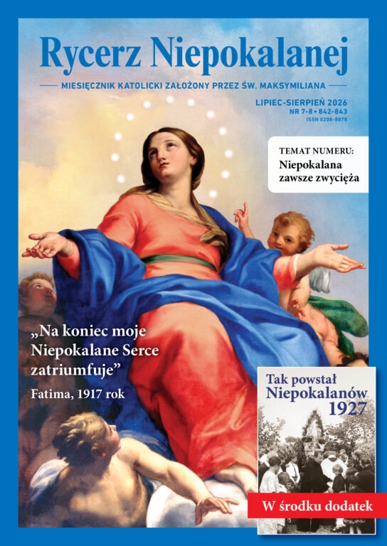 Rycerz Niepokalanej lipiec-sierpień 2026