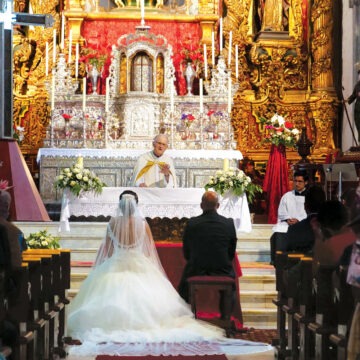 Wedding in Church of Immaculate Conception in Santa Cruz de Tene Bądźcie świętymi!