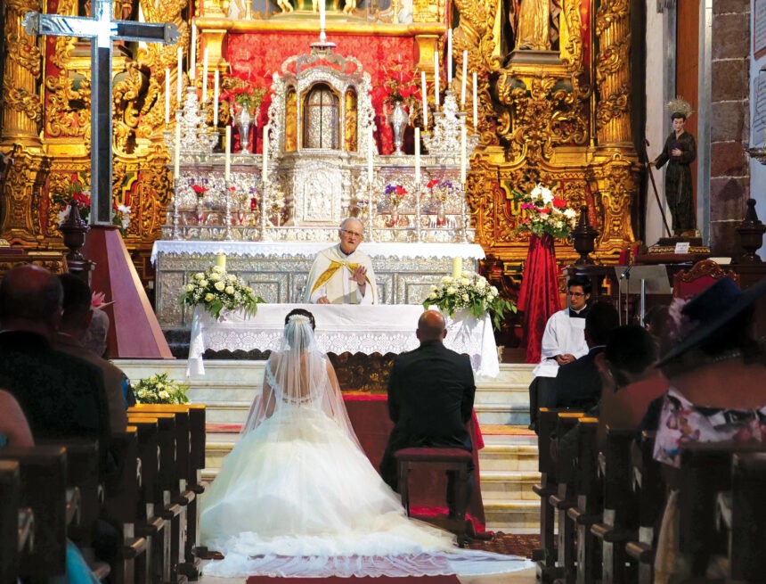 Wedding in Church of Immaculate Conception in Santa Cruz de Tene Bądźcie świętymi!