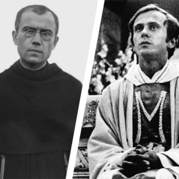 Maksymilian-i-Jerzy Ojciec Maksymilian i ksiądz Jerzy